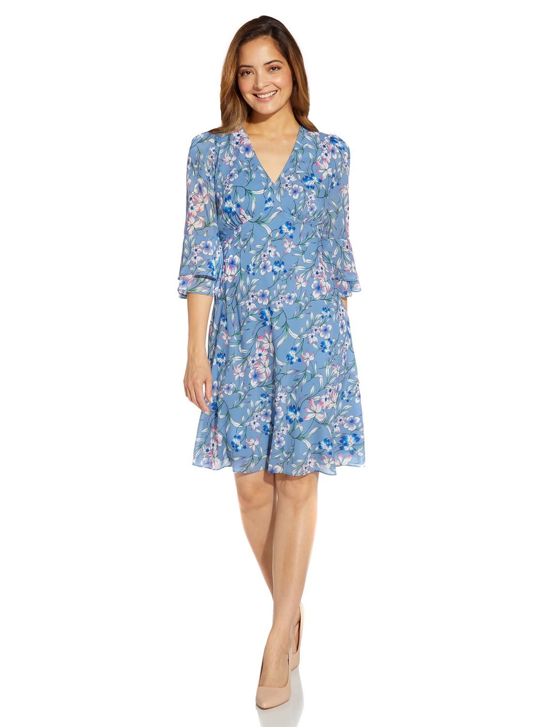 Floral Printed Bias Dress sold by Lord & Taylor