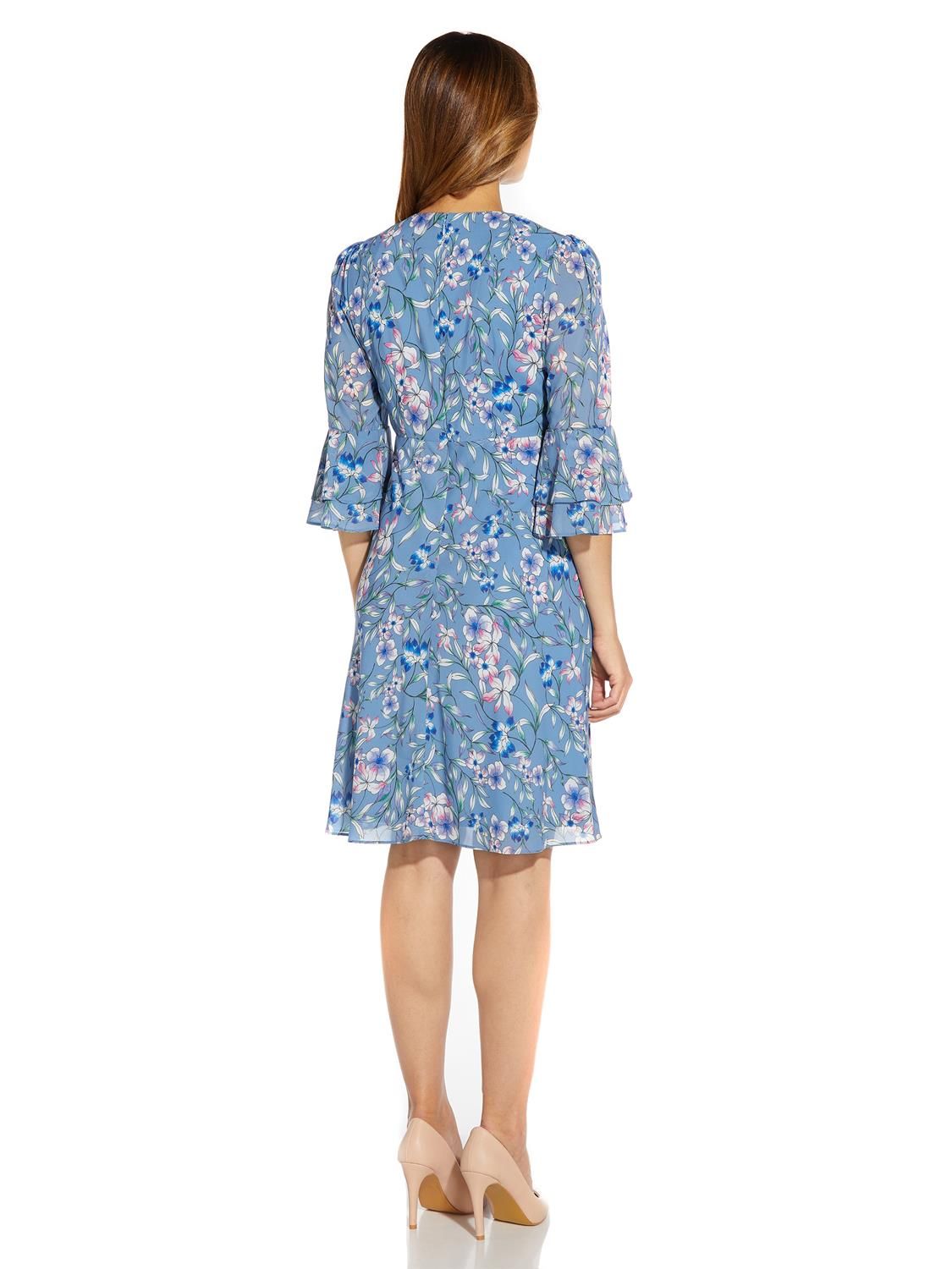 Floral Printed Bias Dress sold by Lord & Taylor product image thumbnail 2