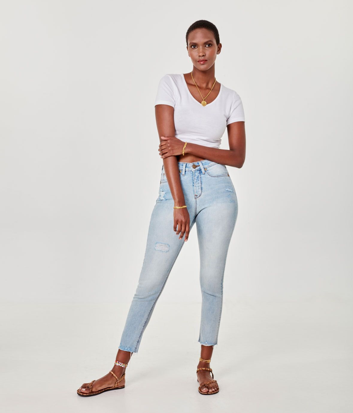 Alexa High Rise Skinny Jeans sold by Lord & Taylor product image thumbnail 6