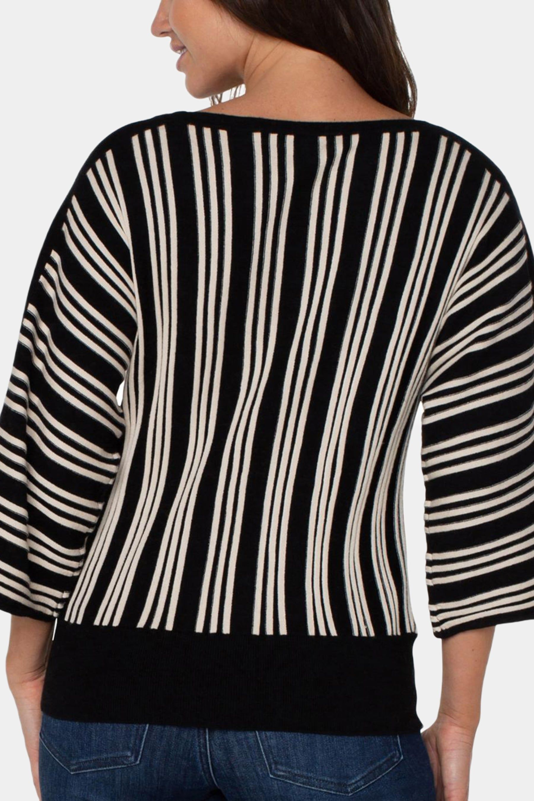 Dolman Striped Sweater sold by Lord & Taylor product image thumbnail 5