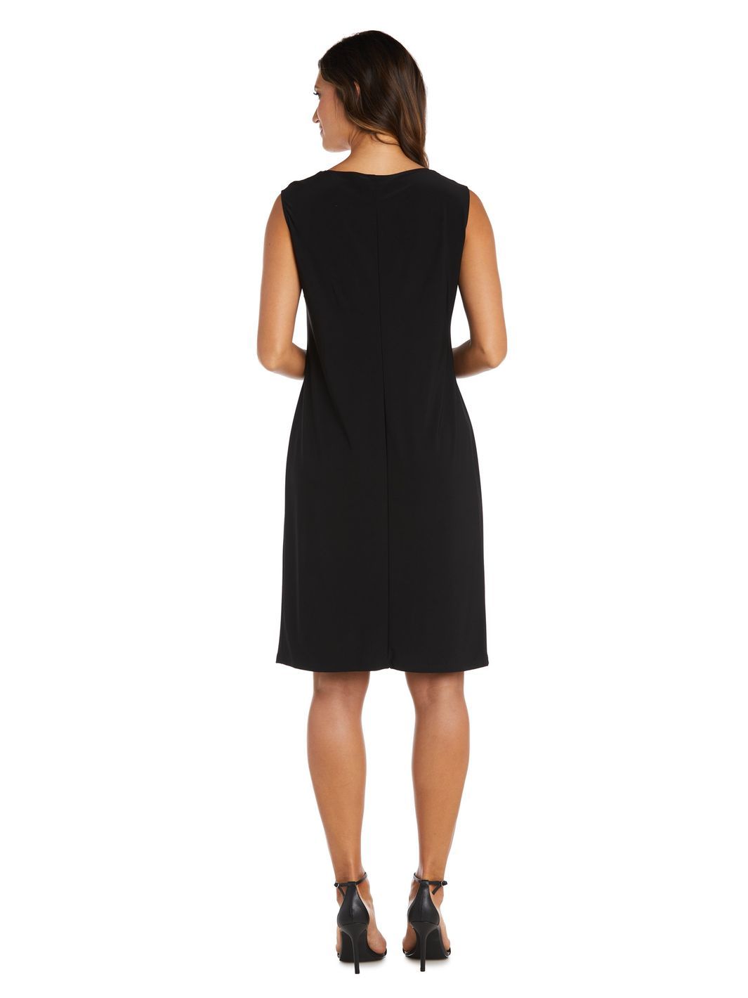 Two-Piece Metallic Knit Jacket Dress sold by Lord & Taylor product image thumbnail 4