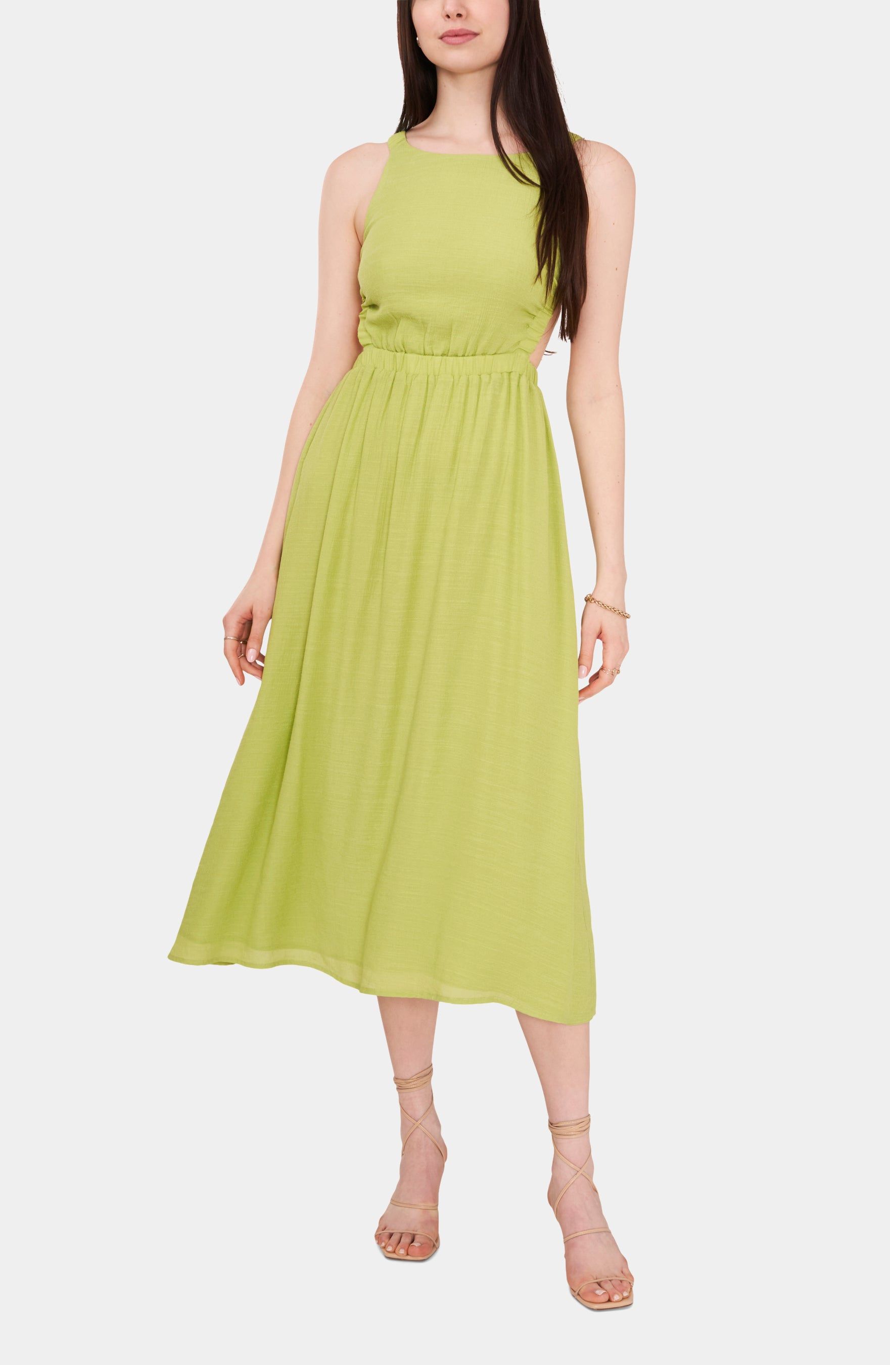 Sleeveless Back Cut-Out Midi Dress sold by Lord & Taylor