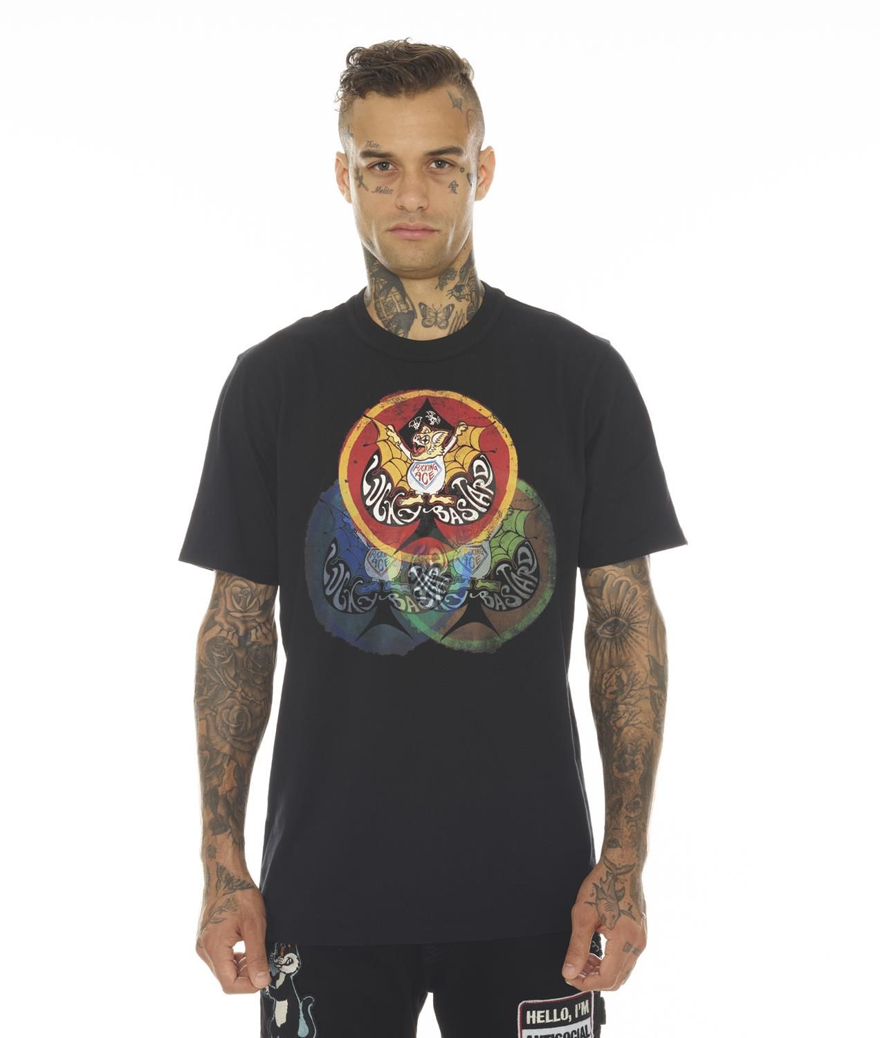InchLucky Bastard AceInch Graphic T-Shirt sold by Lord & Taylor product image thumbnail 4
