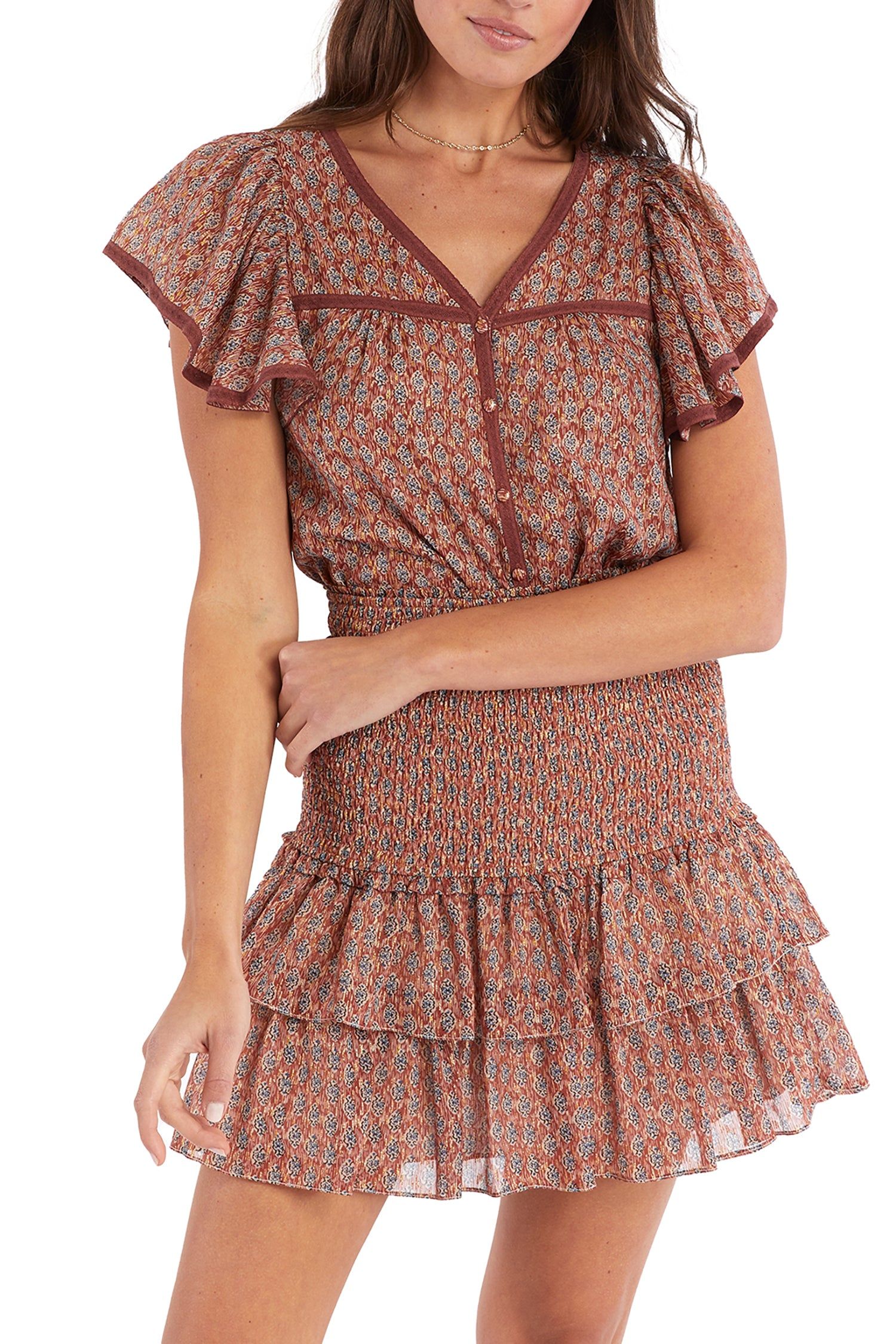 Flutter Sleeve Blouse sold by Lord & Taylor product image thumbnail 5