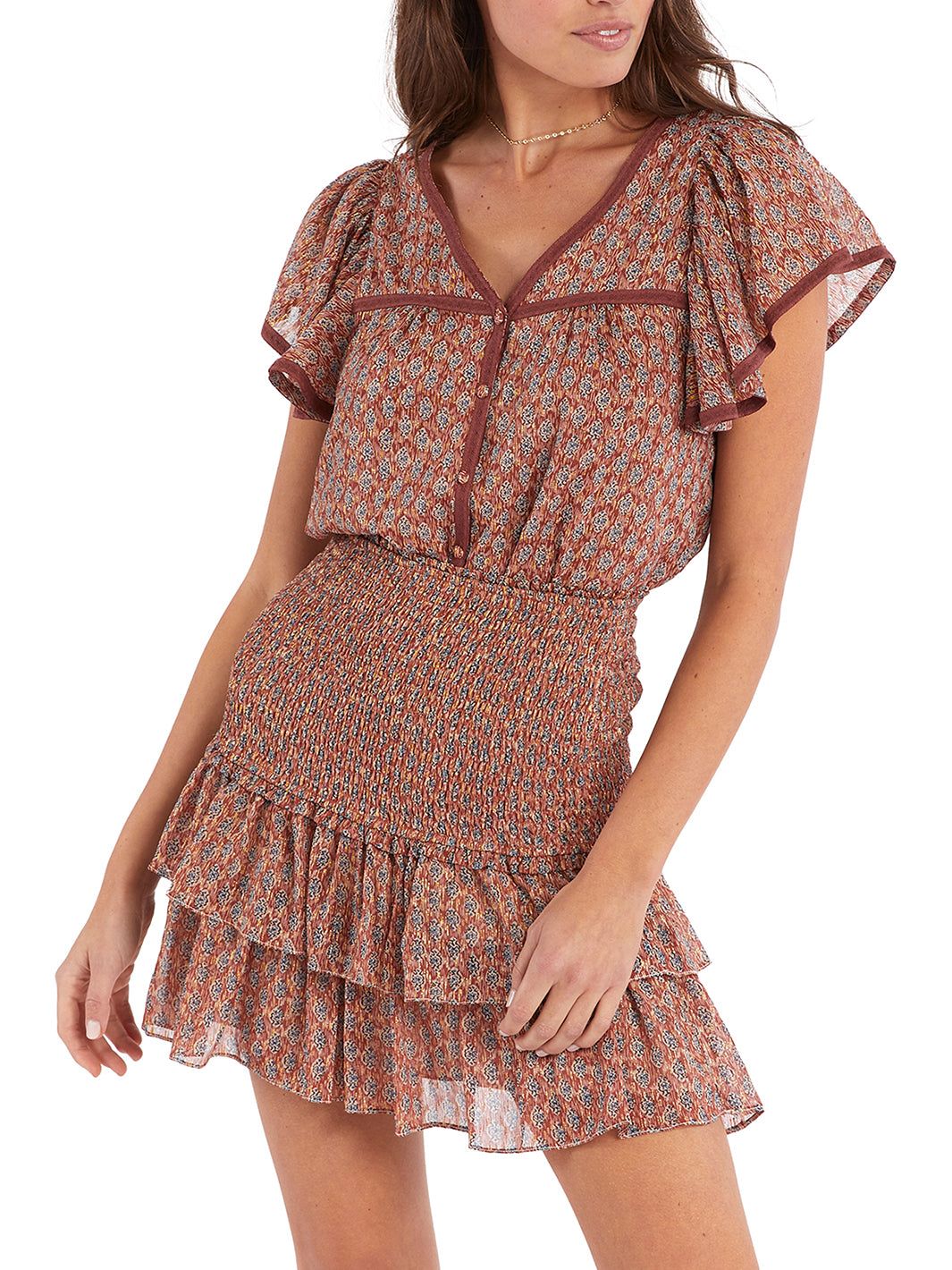 Flutter Sleeve Blouse sold by Lord & Taylor product image thumbnail 3