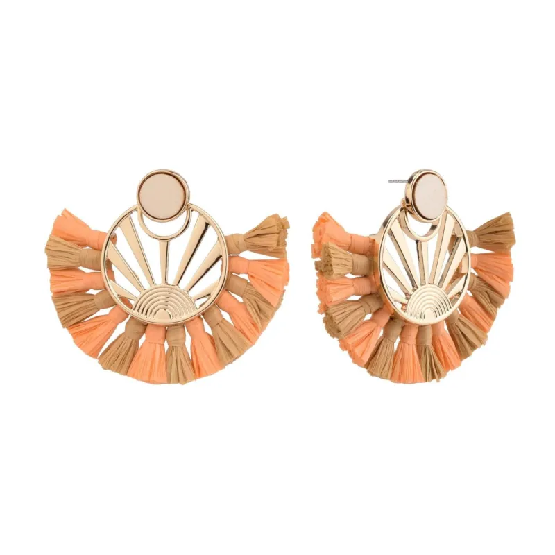 Raffia Drop Earrings sold by Lord & Taylor