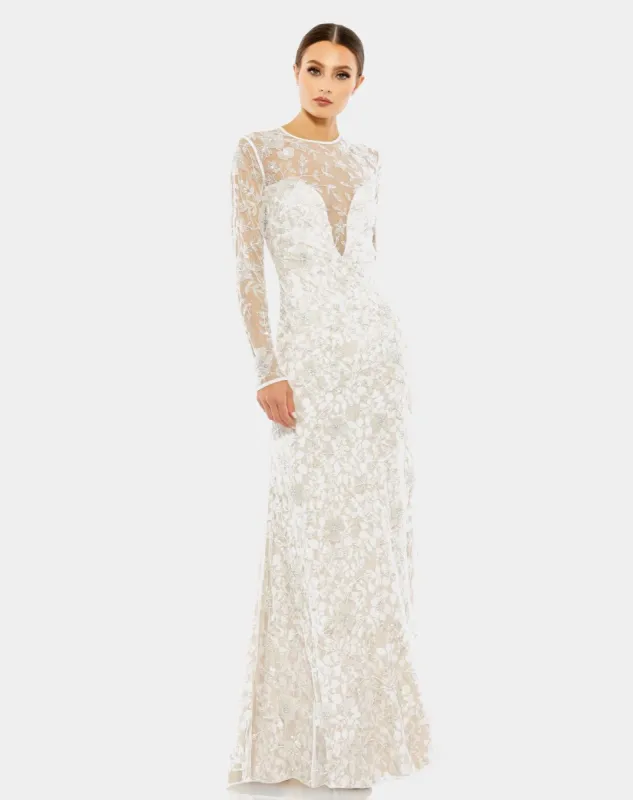 Long Sleeve Gown sold by Lord & Taylor