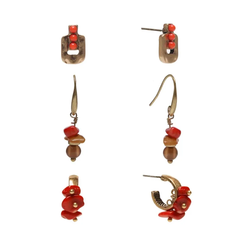 Trio Earring Set sold by Lord & Taylor