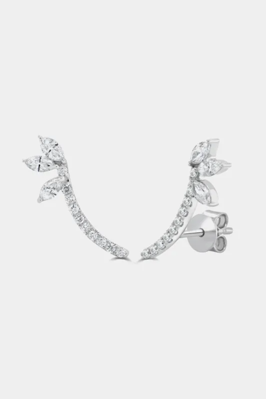 Diamond Ear Climber sold by Lord & Taylor