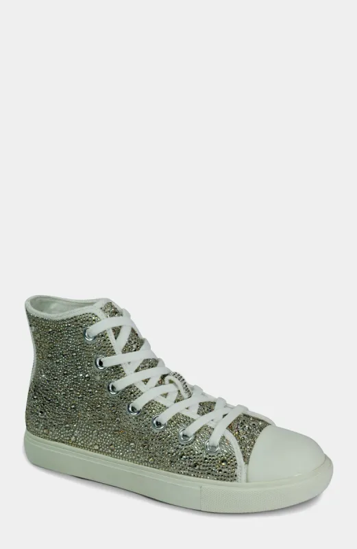 Bonnie Crystal Hi-Top Sneaker sold by Lord & Taylor