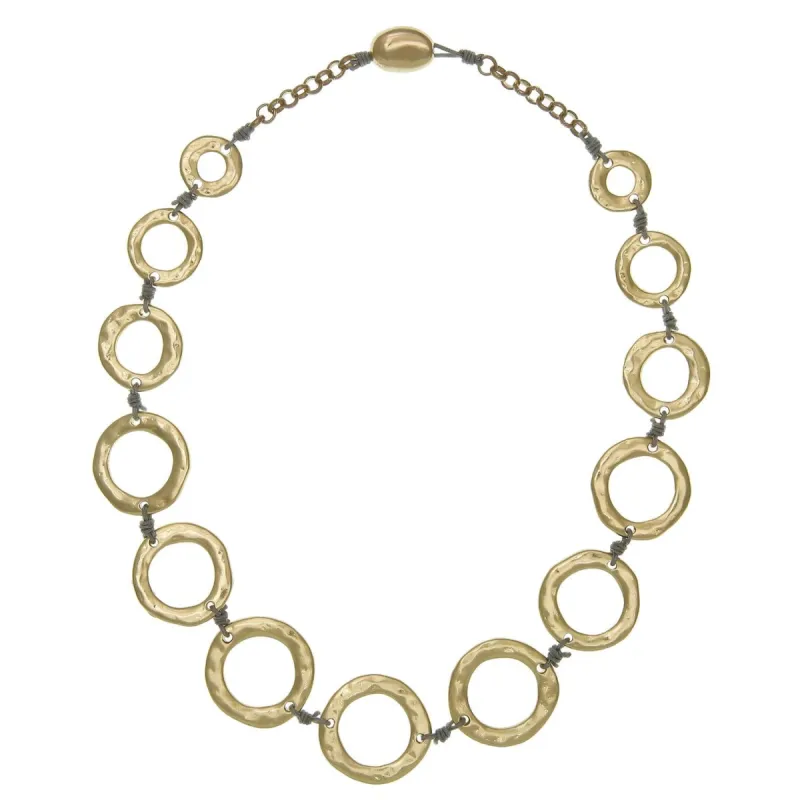 Hammered Collar Necklace sold by Lord & Taylor