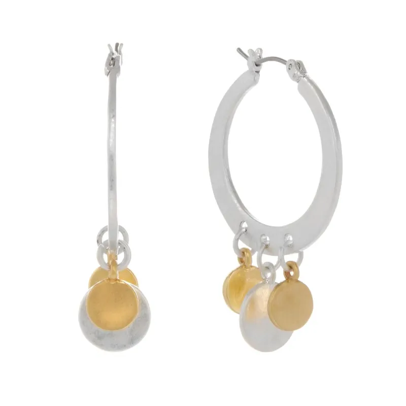 Dangle Hoop Earrings sold by Lord & Taylor
