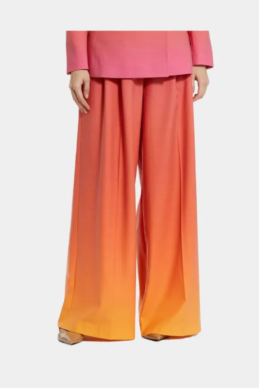 Ombre Crepe Wide Leg Trousers sold by Lord & Taylor