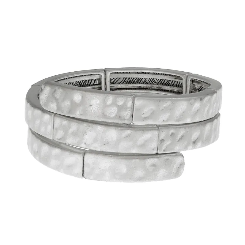 Hammered Coil Bracelet sold by Lord & Taylor