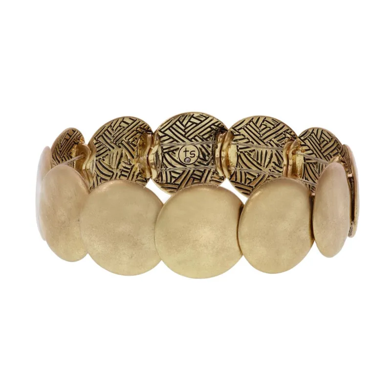 Hammered Stretch Bracelet sold by Lord & Taylor