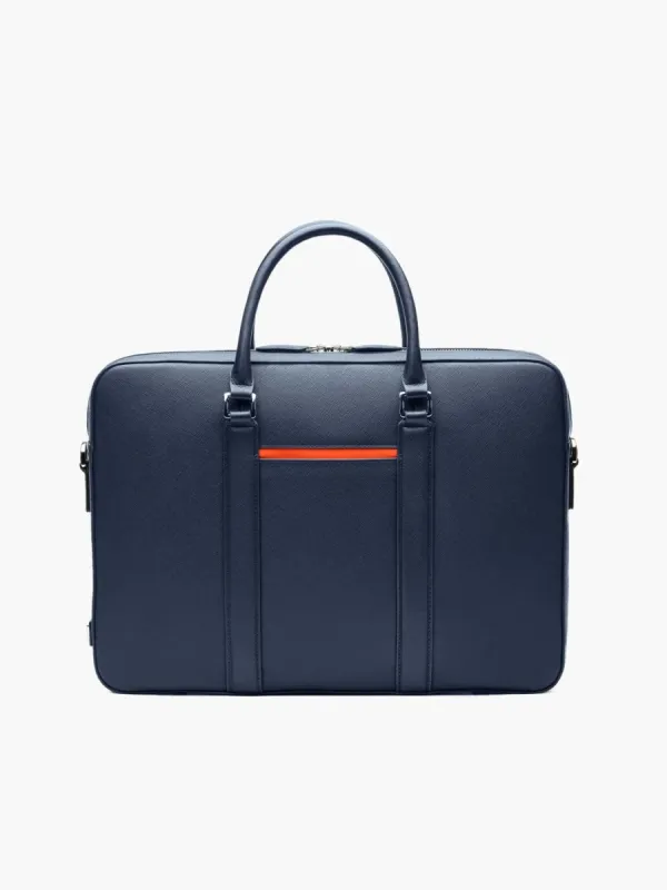 Manhattan Leather Briefcase sold by Lord & Taylor