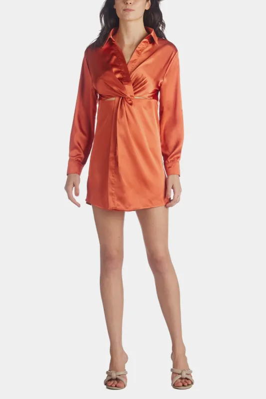 Long Sleeve Side Cutout Dress sold by Lord & Taylor