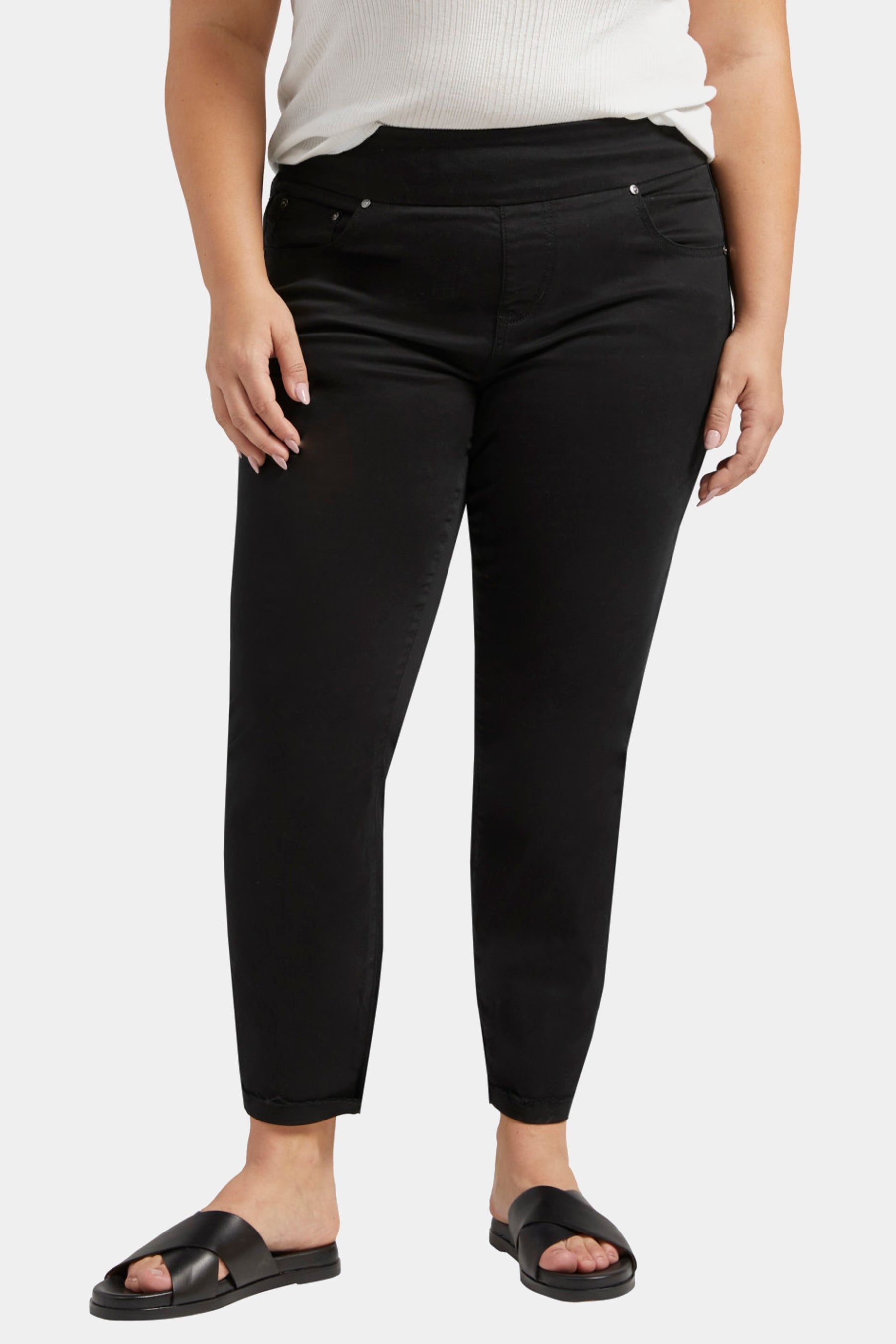 Amelia Mid Rise Slim Ankle Pants sold by Lord & Taylor