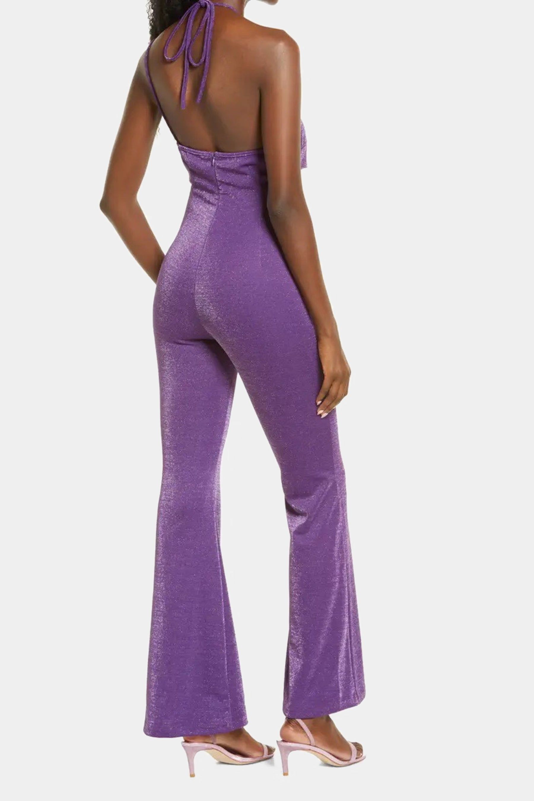 Adhara Cut Out Detail Flared Jumpsuit sold by Lord & Taylor product image thumbnail 5