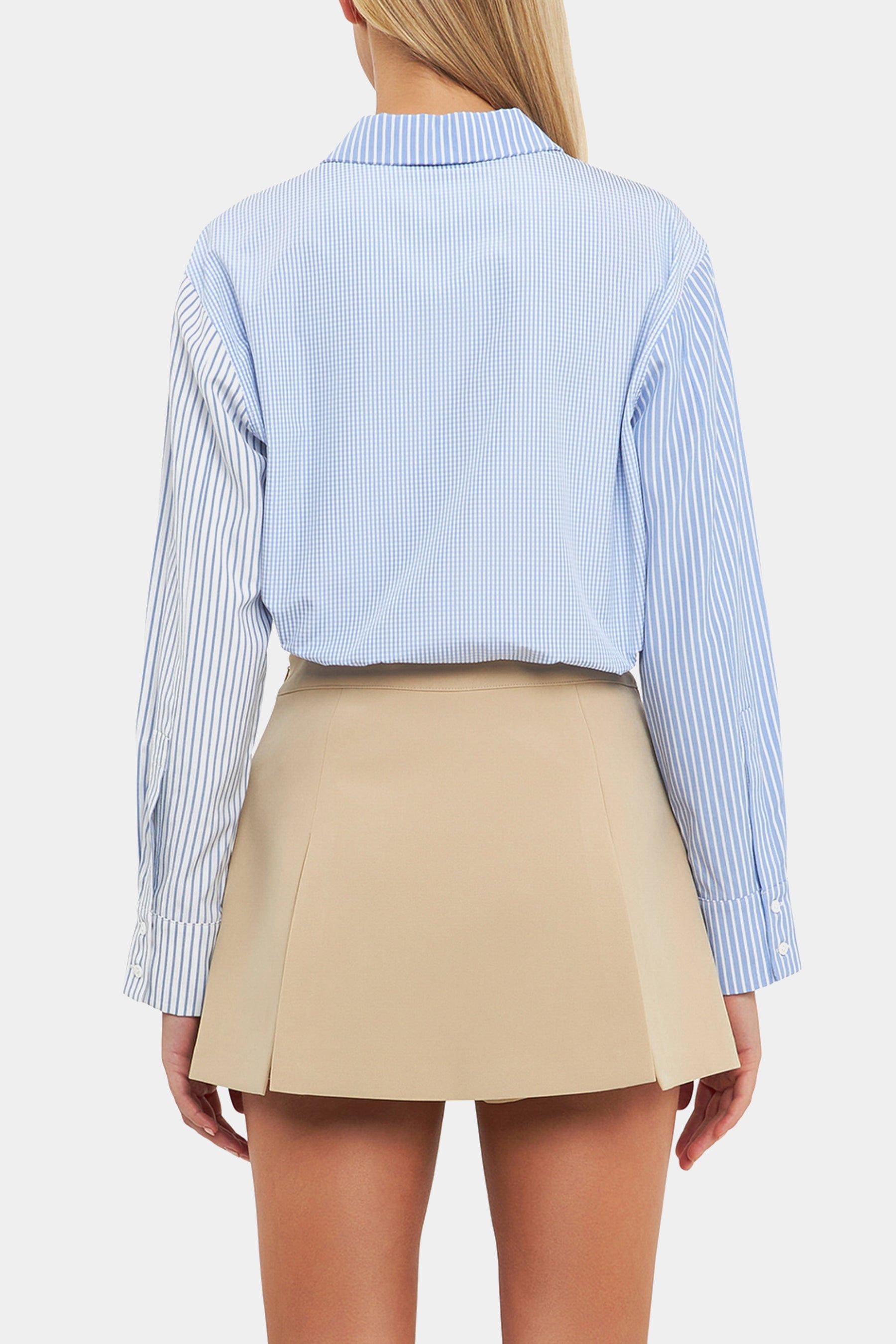 Colorblock Stripe Shirt sold by Lord & Taylor product image thumbnail 4