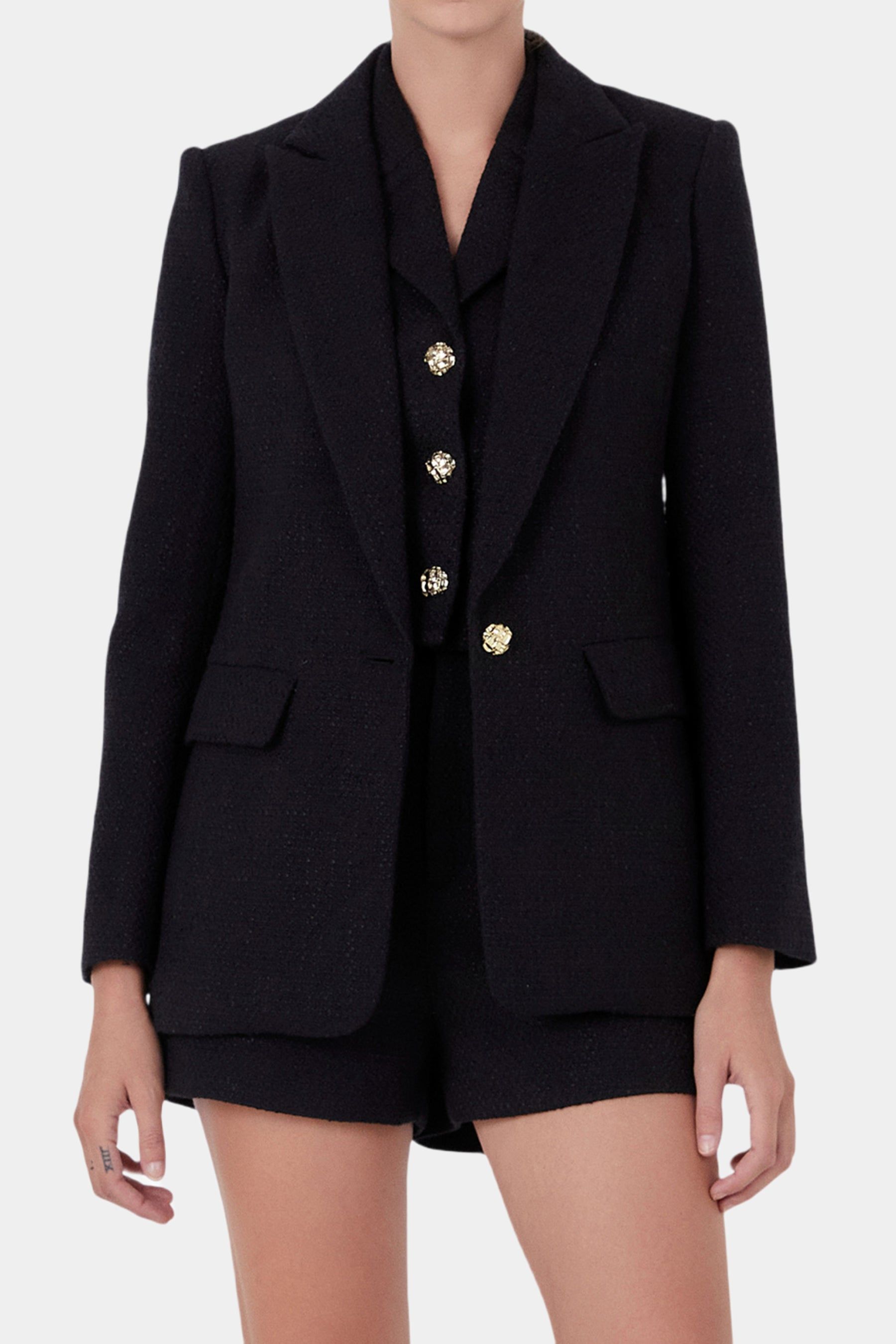 Tweed Single Breast Blazer sold by Lord & Taylor product image thumbnail 7