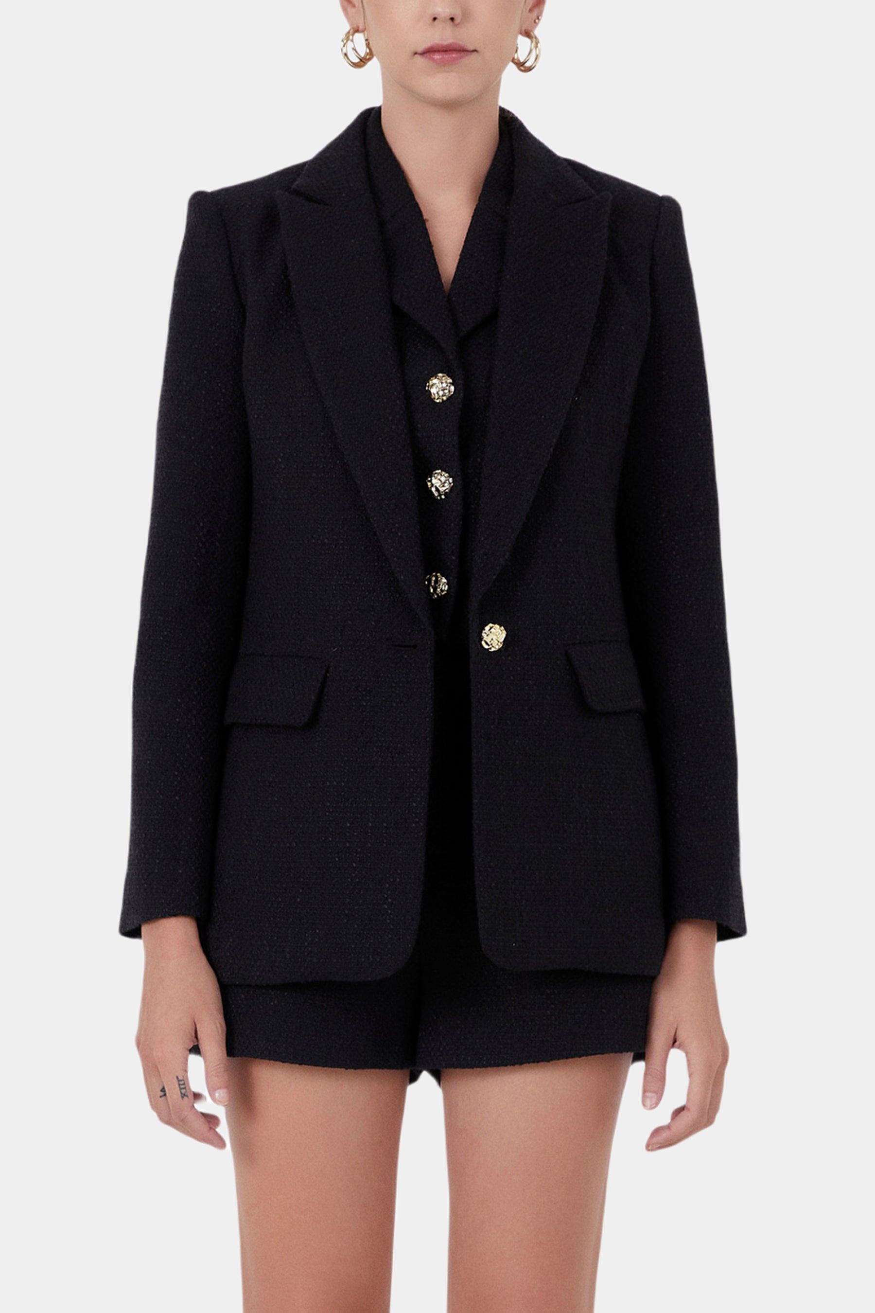 Tweed Single Breast Blazer sold by Lord & Taylor