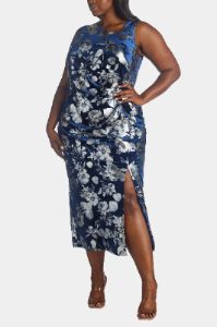 Velvet Sheath Dress sold by Lord & Taylor