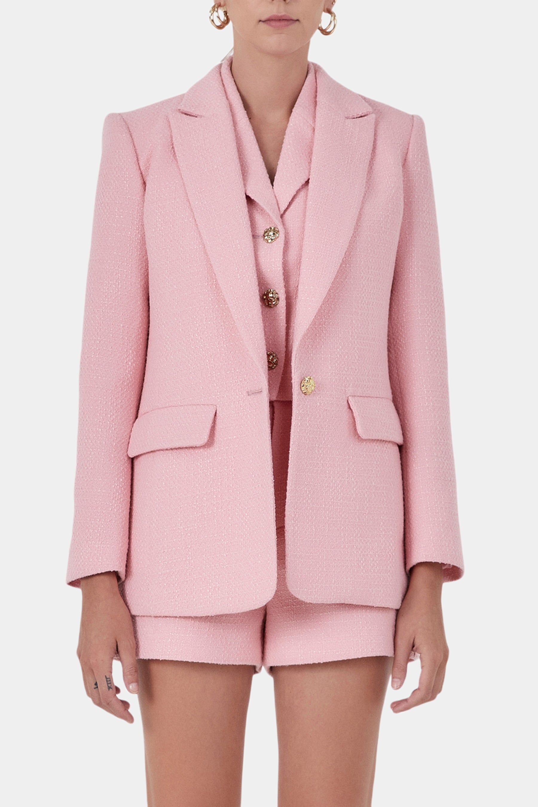 Tweed Single Breast Blazer sold by Lord & Taylor product image thumbnail 2