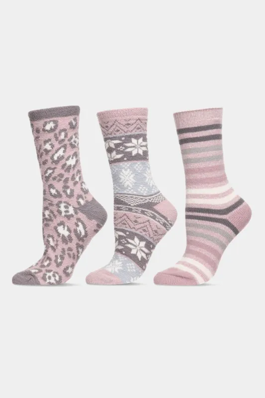 Women's Cozy Crew Socks 3-Pair Bundle sold by Lord & Taylor