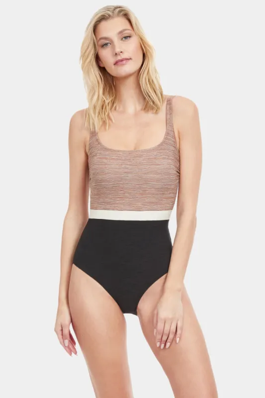 Serenity Square Neck One Piece sold by Lord & Taylor