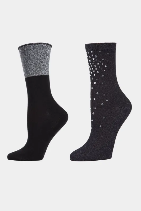 Women's Fashion Crew Socks 2-Pair Bundle sold by Lord & Taylor