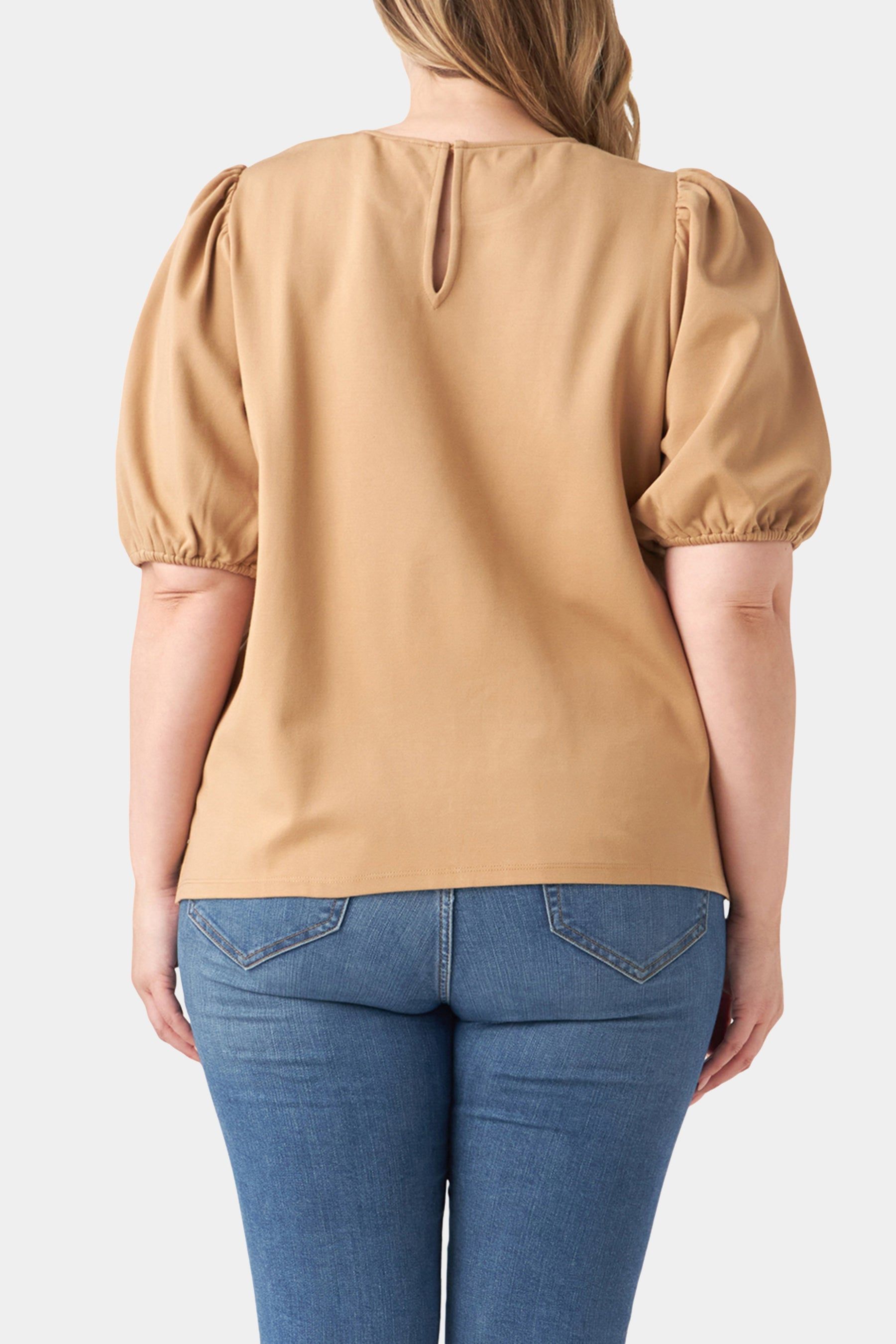 Puff Sleeves Top sold by Lord & Taylor product image thumbnail 2