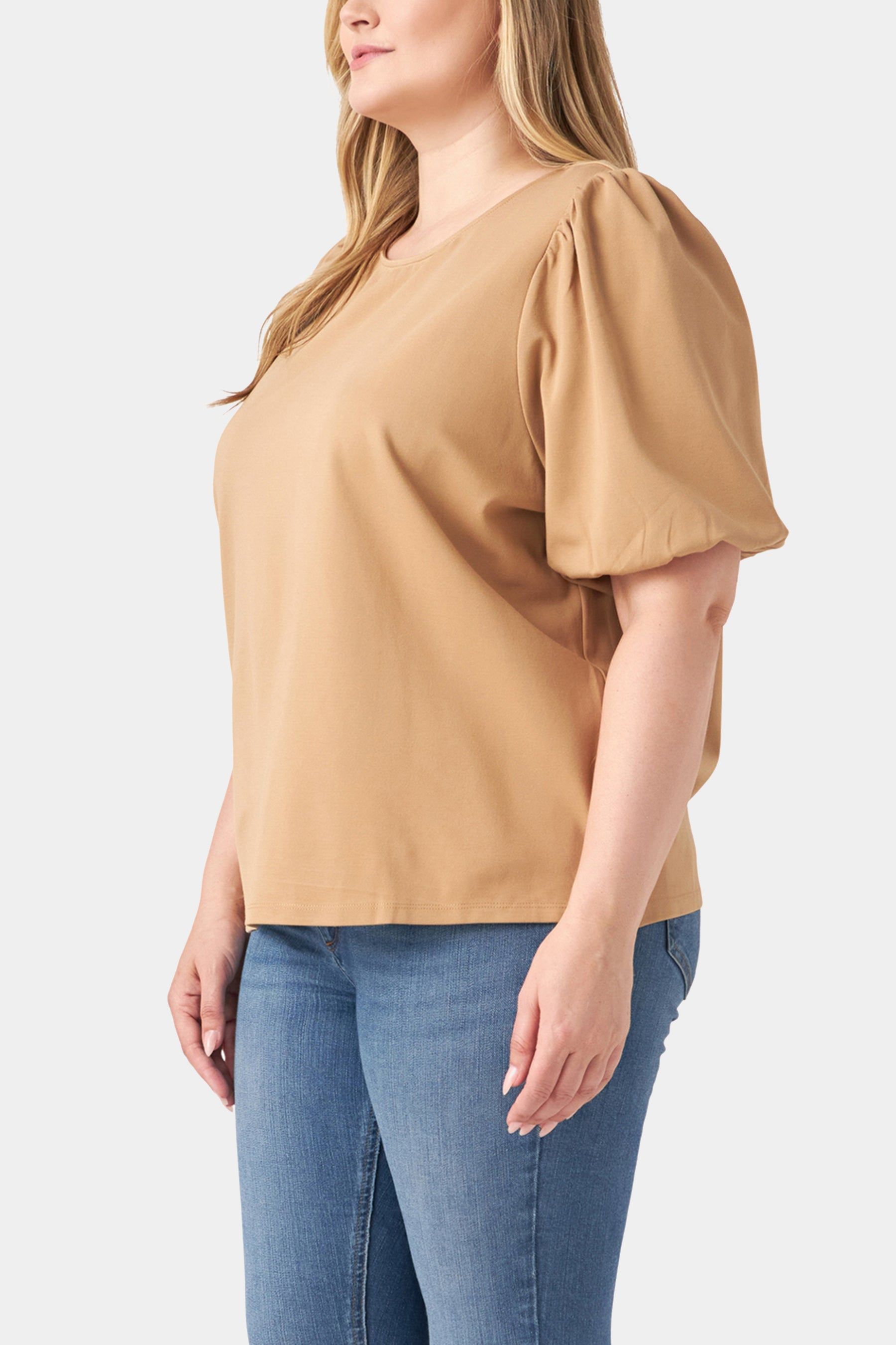 Puff Sleeves Top sold by Lord & Taylor product image thumbnail 3