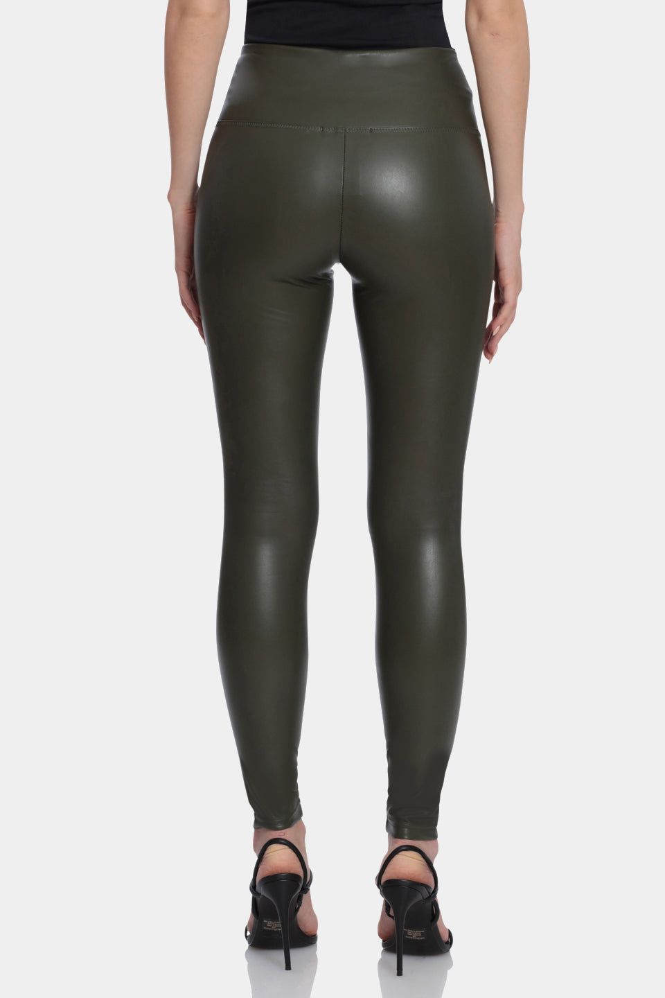 Faux Leather Liquid Leggings sold by Lord & Taylor product image thumbnail 5