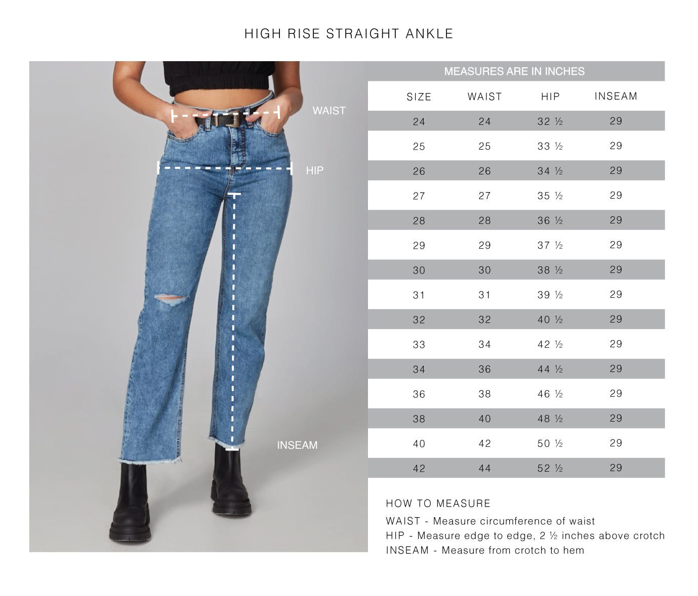 Denver High Rise Straight Jeans sold by Lord & Taylor product image thumbnail 11