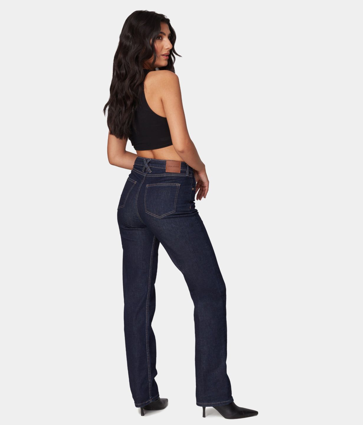 Denver High Rise Straight Jeans sold by Lord & Taylor product image thumbnail 8