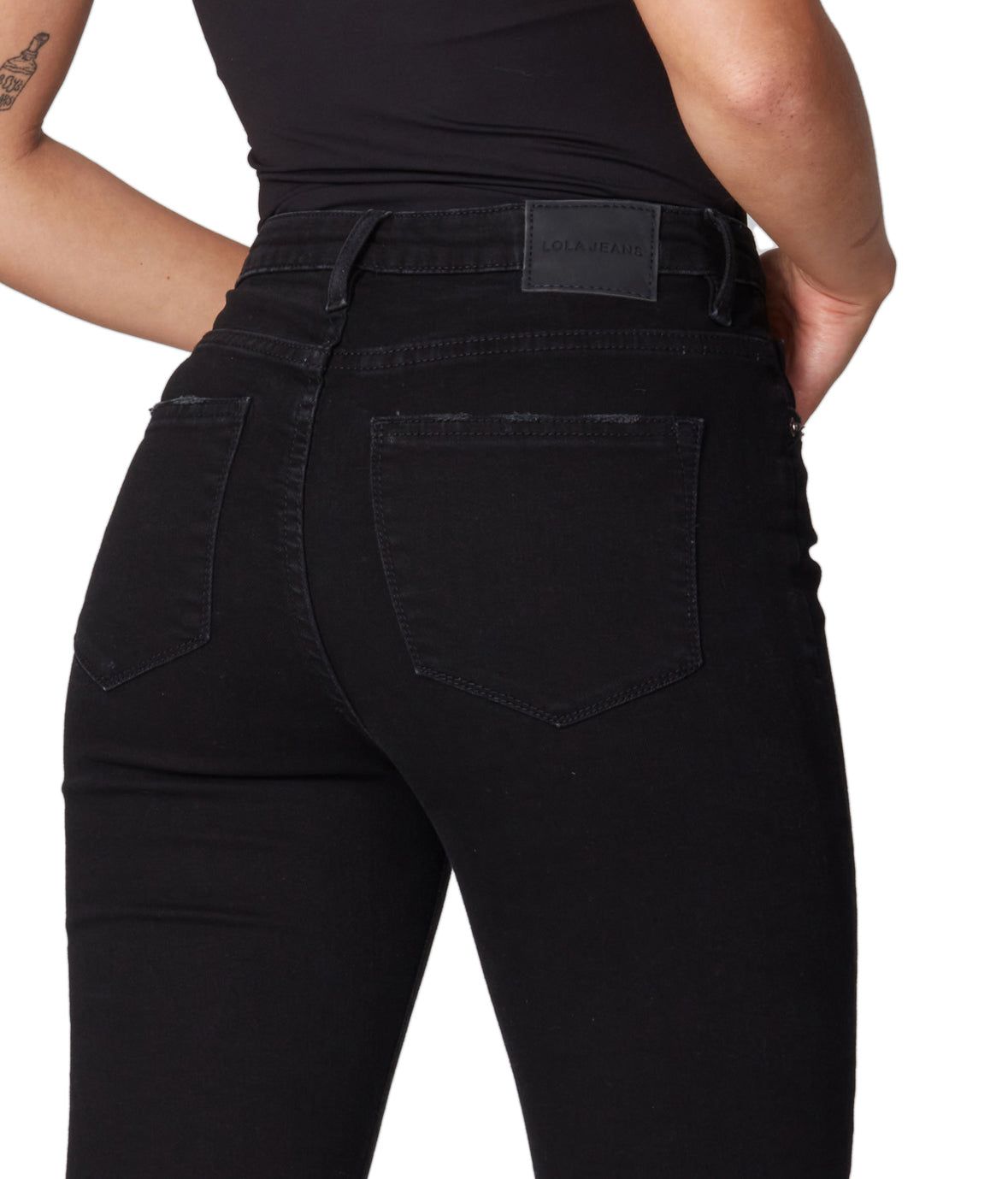 Denver High Rise Straight Jeans sold by Lord & Taylor product image thumbnail 5