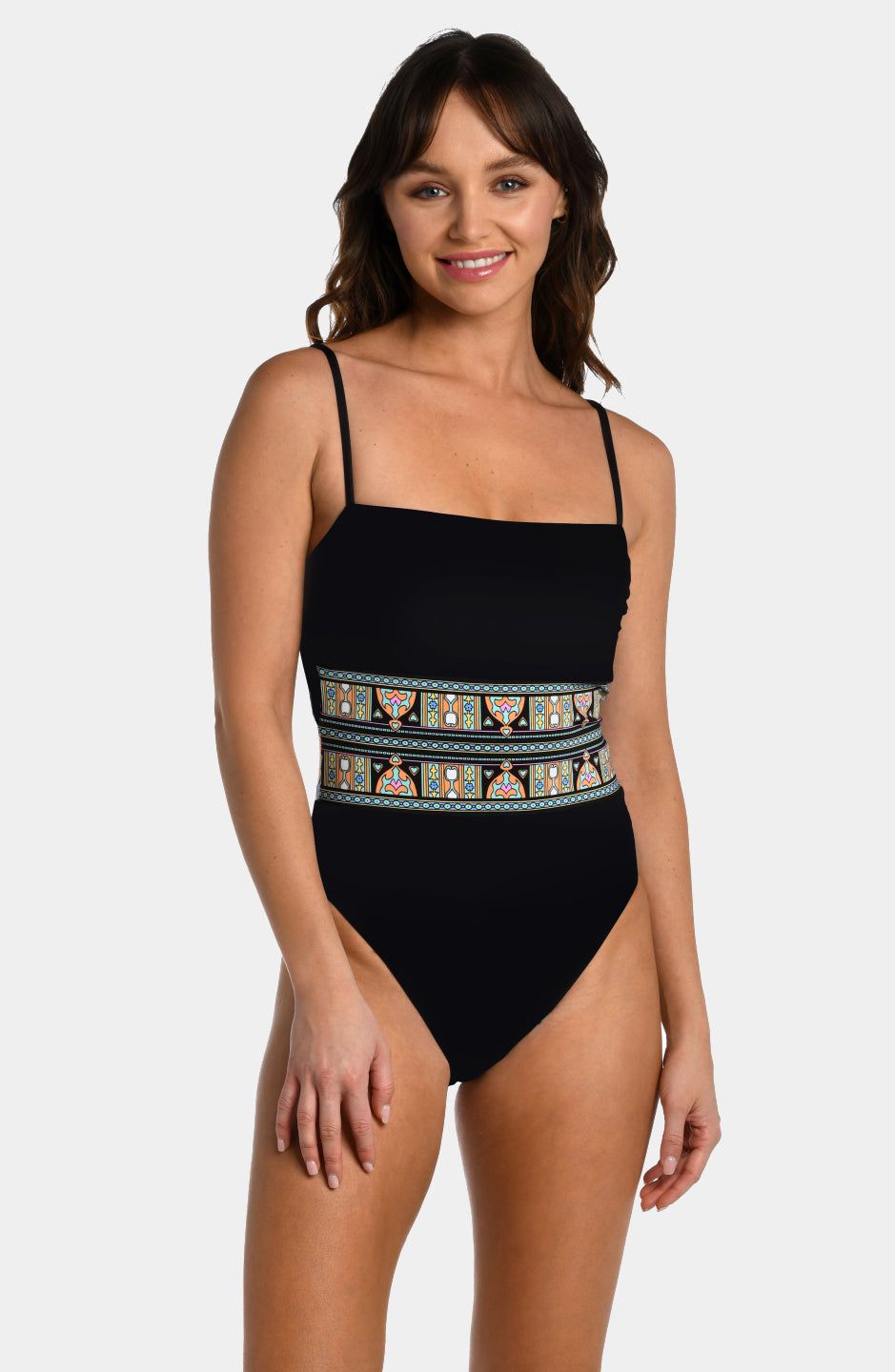 Paisley Bandeau One Piece Swimsuit sold by Lord & Taylor product image thumbnail 4