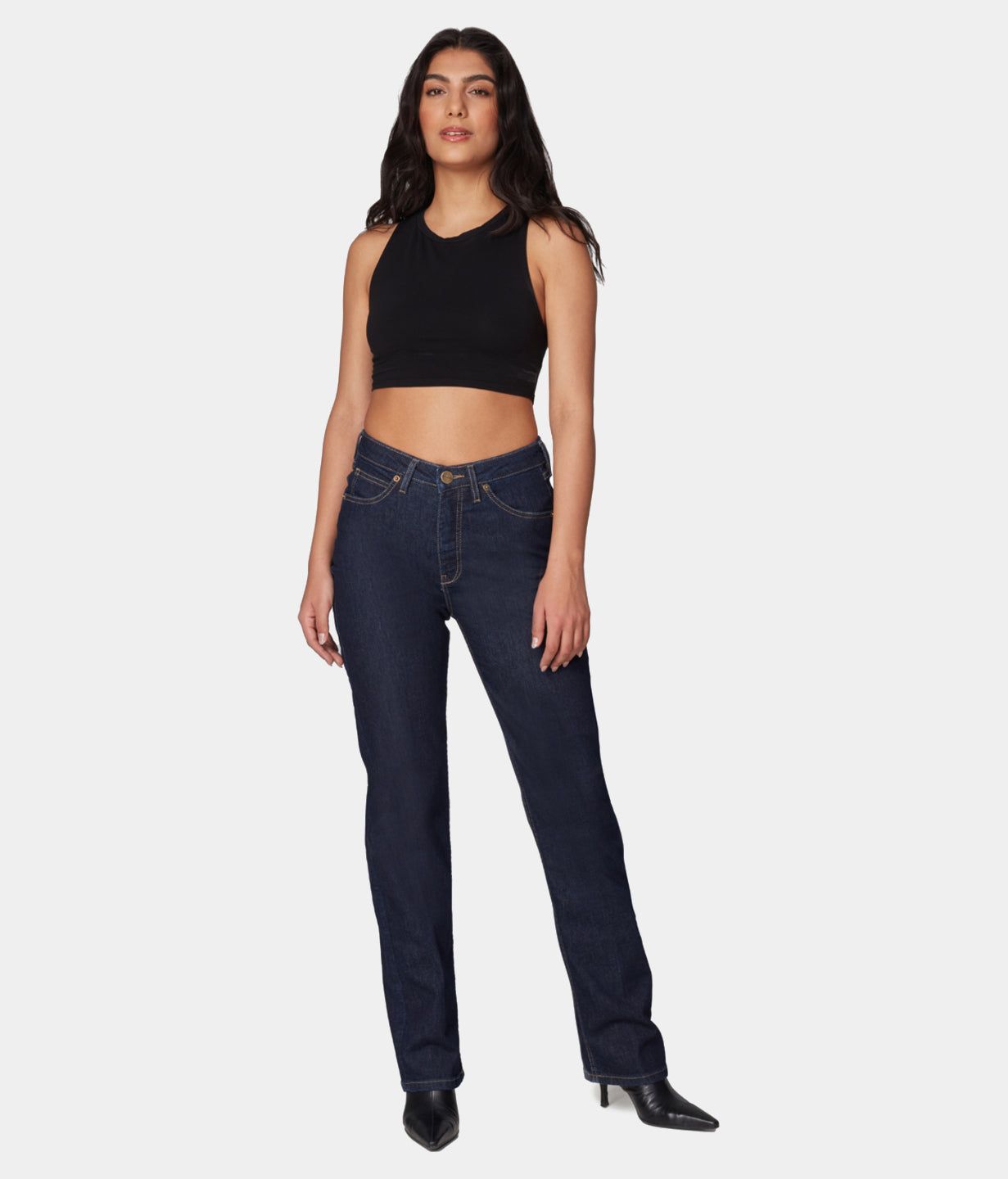 Denver High Rise Straight Jeans sold by Lord & Taylor product image thumbnail 7