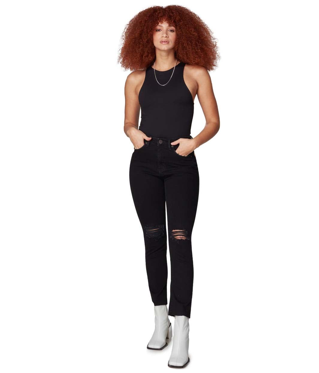 Denver High Rise Straight Jeans sold by Lord & Taylor product image thumbnail 31