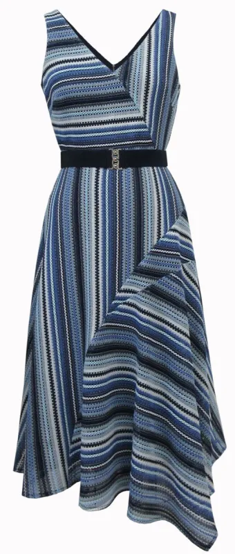 Striped Belted Knit Dress sold by Lord & Taylor