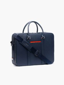 Manhattan Double-Zip Leather Briefcase sold by Lord & Taylor