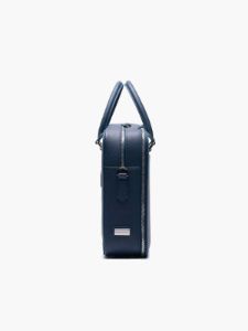 Manhattan Double-Zip Leather Briefcase sold by Lord & Taylor