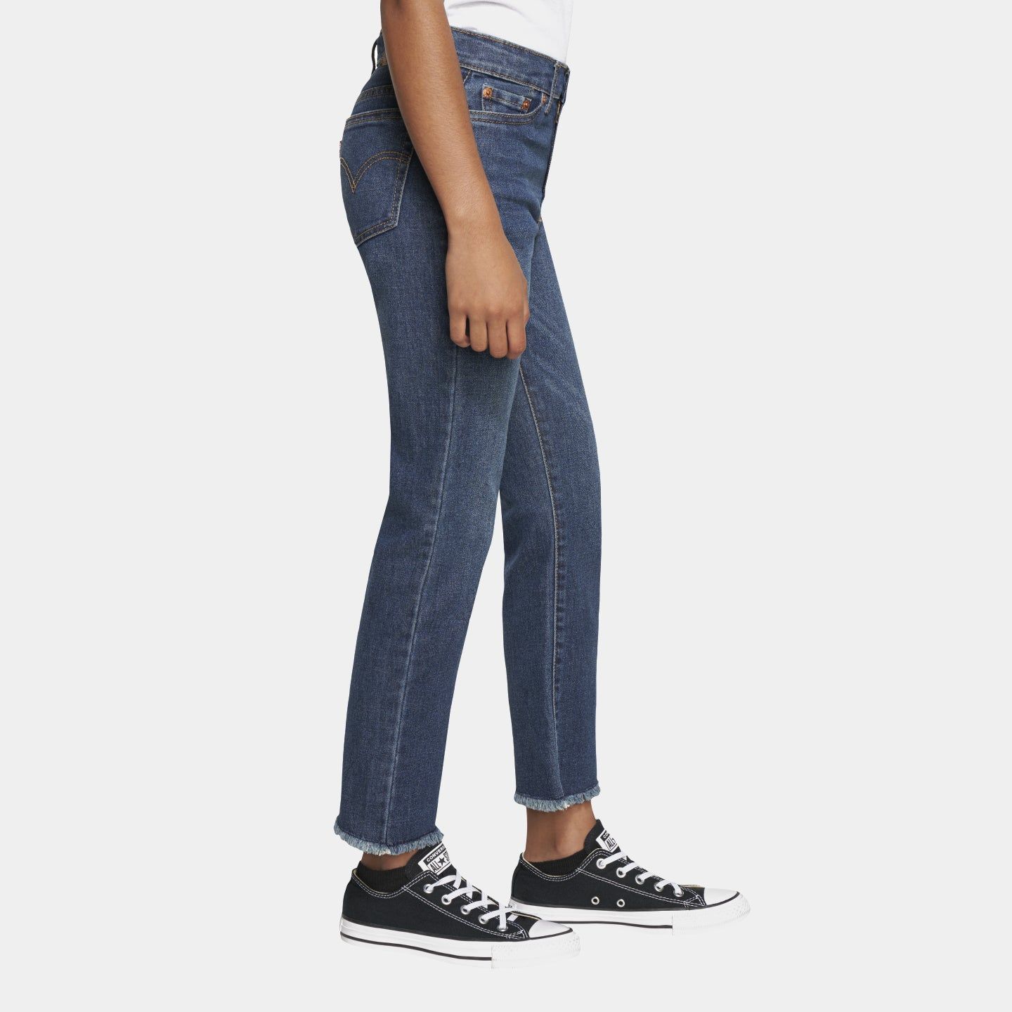 Girls High Rise Straight Ankle Jeans sold by Lord & Taylor product image thumbnail 4