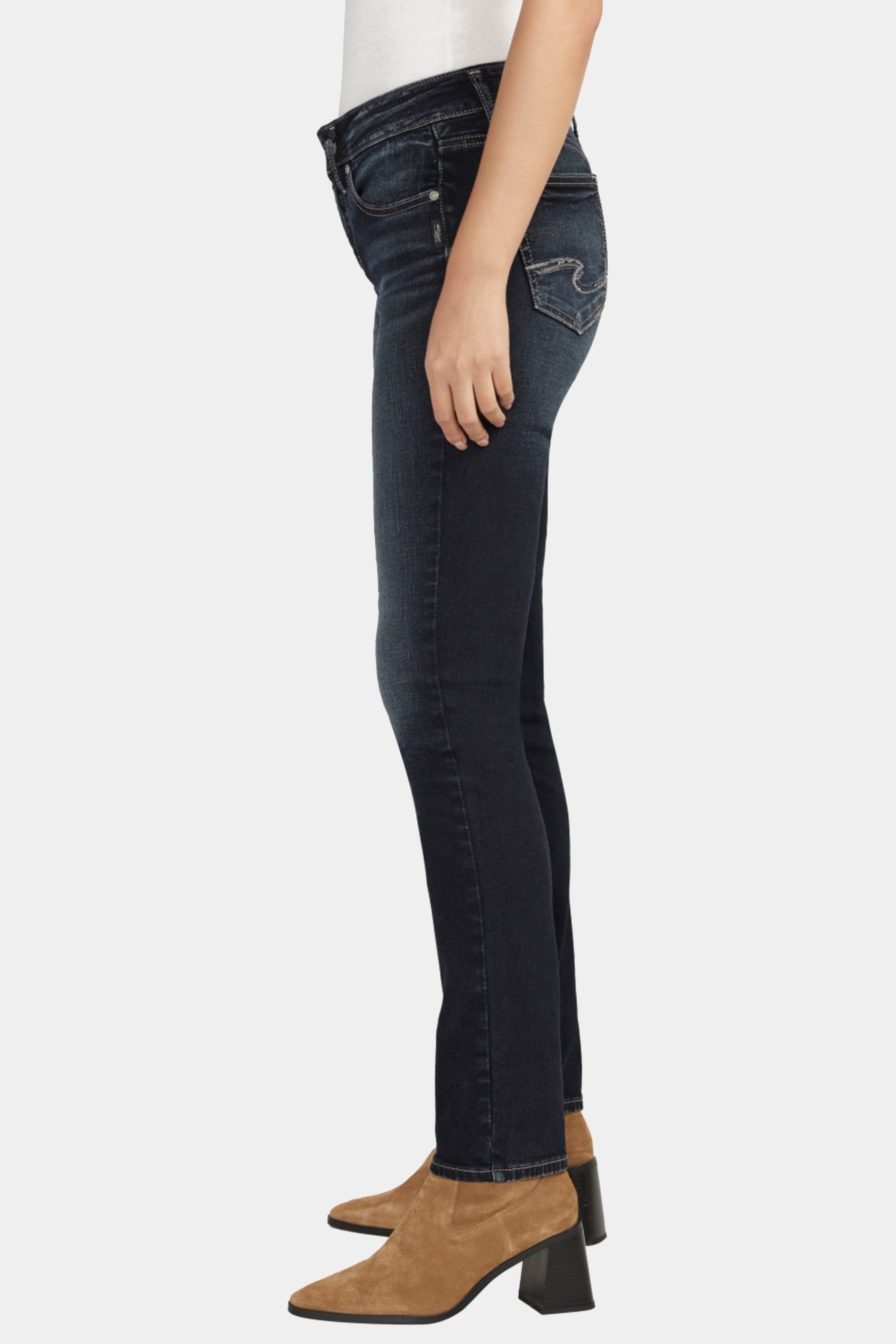 Suki Mid Rise Curvy Fit Straight Leg Jeans sold by Lord & Taylor product image thumbnail 2