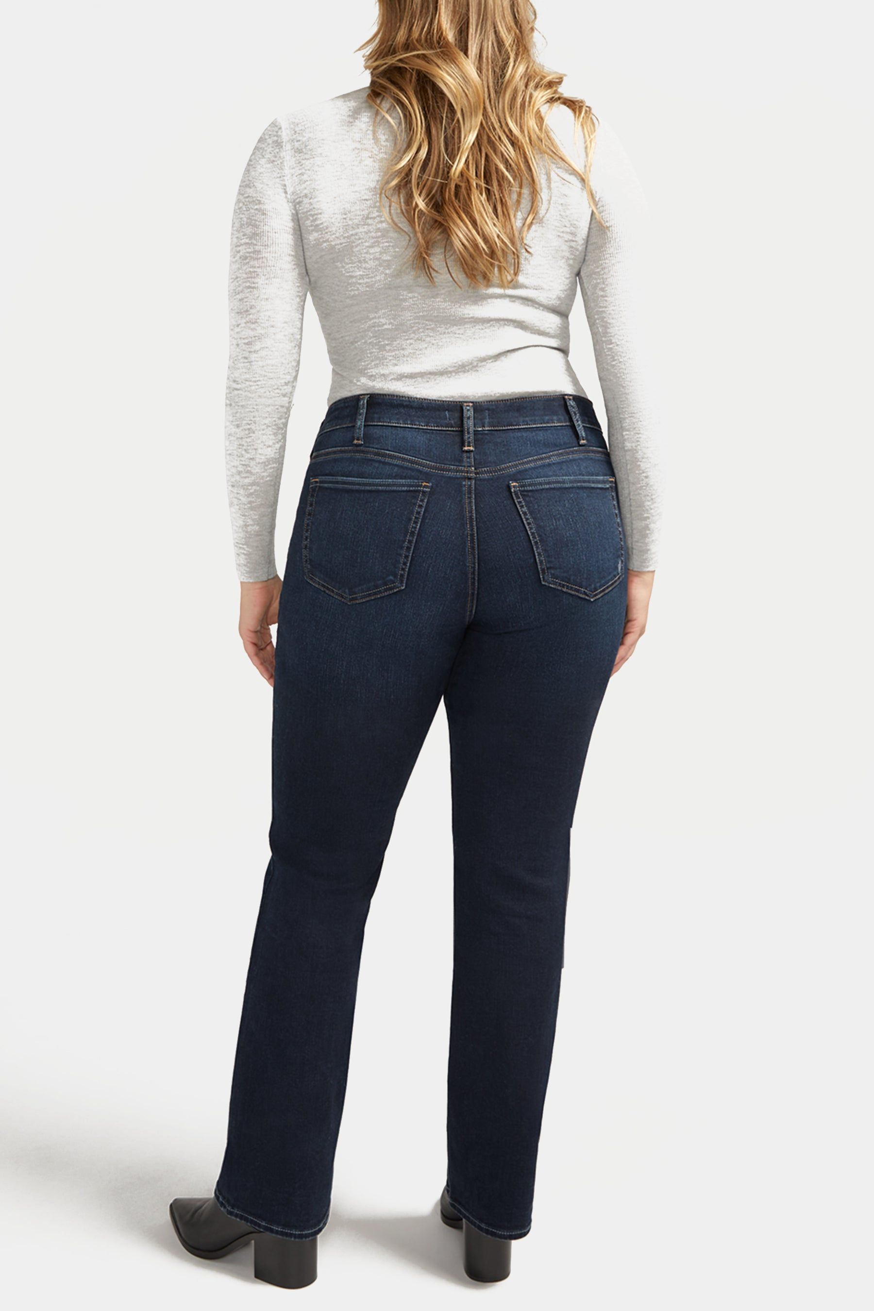 Plus Size Suki Mid Rise Curvy Fit Slim Bootcut Jeans sold by Lord & Taylor product image thumbnail 5