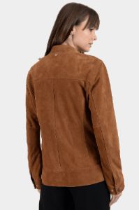 Suede Leather Biker Jacket sold by Lord & Taylor
