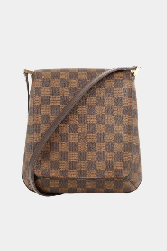Musette Salsa Damier Ebene Long Strap Bag sold by Lord & Taylor