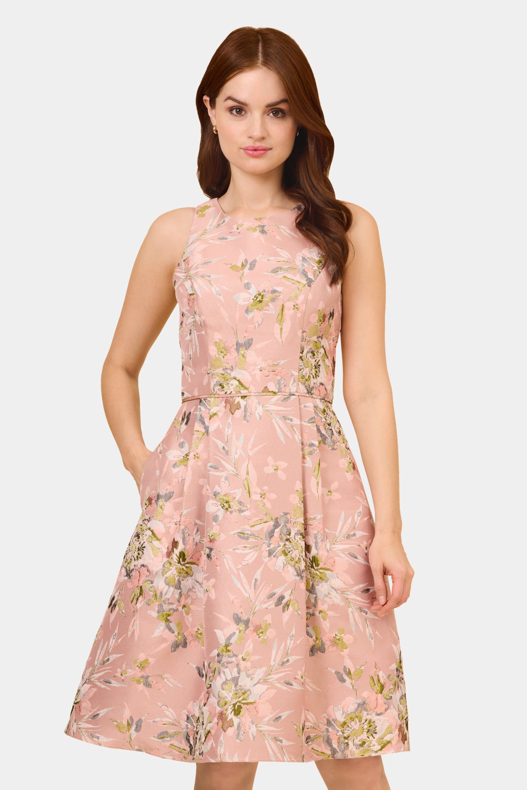 Floral Jacquard Dress sold by Lord & Taylor product image thumbnail 3