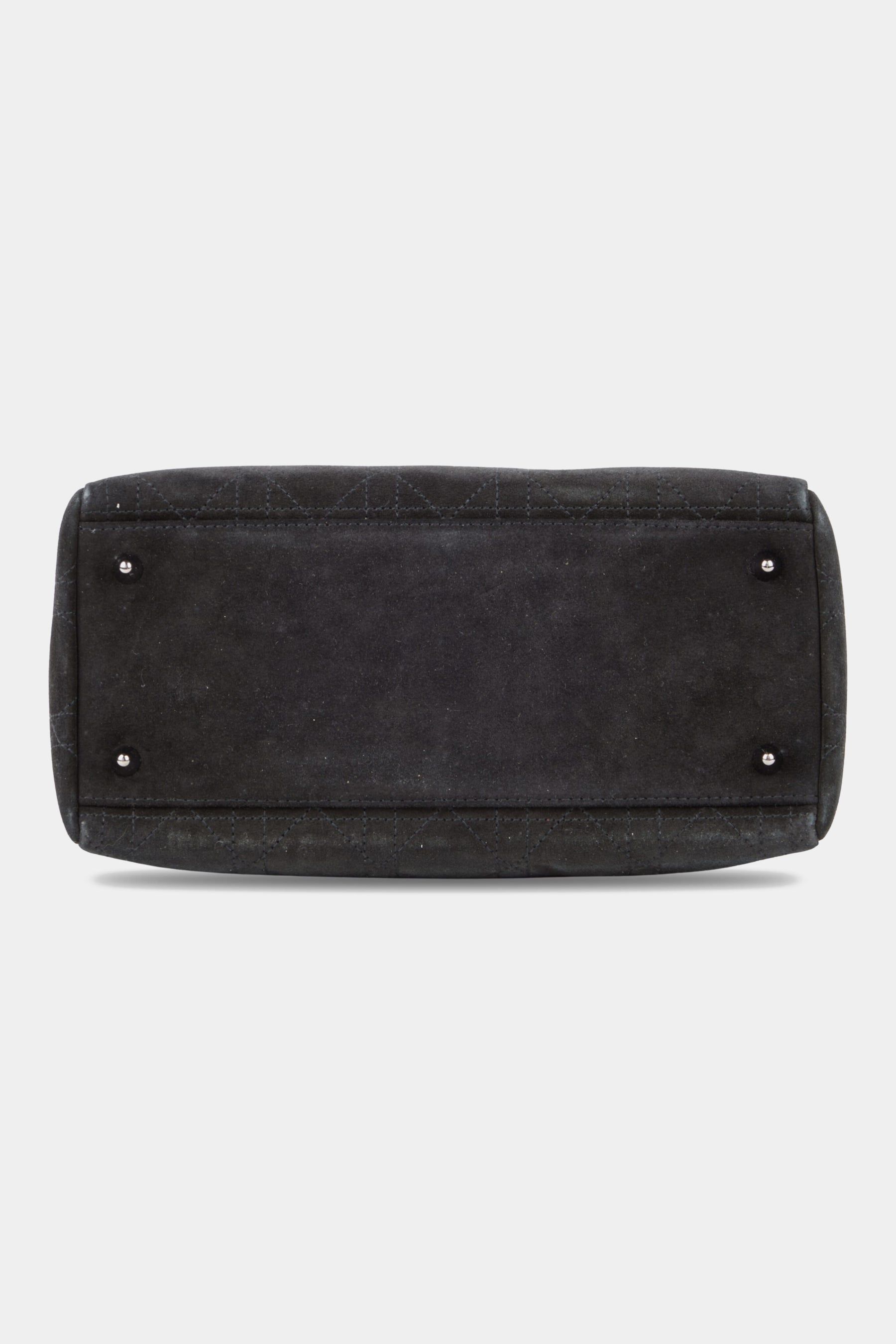 Suede Medium Cannage Lady Dior SHW No Strap Tote Bag sold by Lord & Taylor product image thumbnail 6